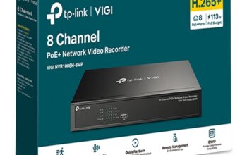 TP-LINK VIGI NVR1008H VIGI 8 Channel PoE+ Network Video Recorder