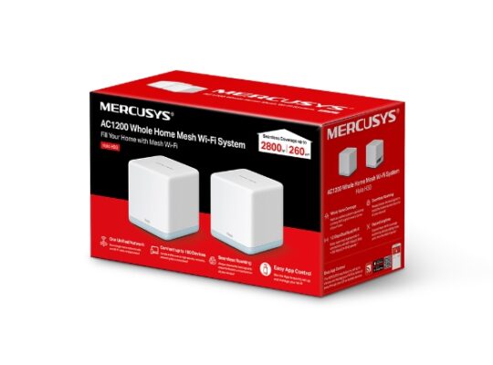 MERCUSYS Halo H30(2-pack) AC1200 Whole Home Mesh Wi-Fi System