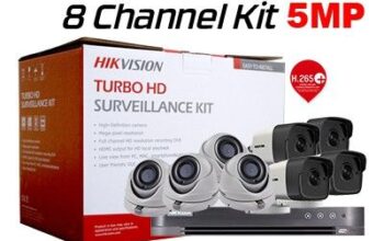 HIKVISION 8-Channel 5MP KIT (TVI-8CH4D4B-5MP)