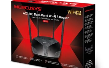 MERCUSYS MR70X AX1800 Dual-Band WiFi 6 Router