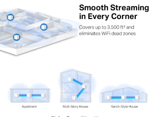 MERCUSYS Halo H30(3-pack) AC1200 Whole Home Mesh Wi-Fi System