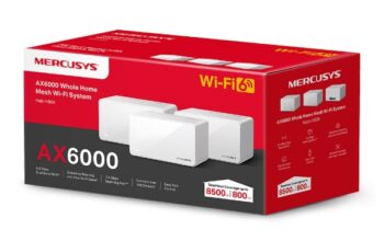 MERCUSYS Halo H90X(3PACK) AX6000 Whole Home Mesh WiFi 6 System