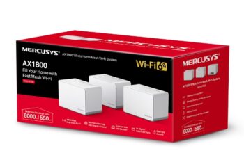 MERCUSYS Halo H70X(3-pack)AX1800 Whole Home Mesh WiFi 6 System