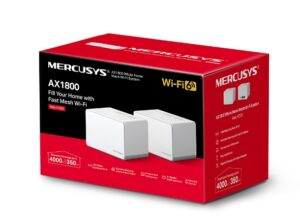 MERCUSYS Halo H70X(2-pack) AX1800 Whole Home Mesh WiFi 6 System