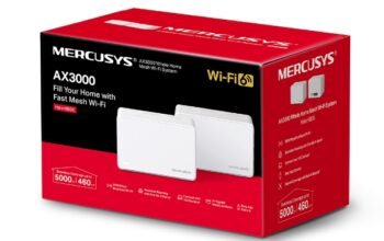 MERCUSYS Halo H80X(2-Pack) AX3000 Whole Home Mesh WiFi 6 System