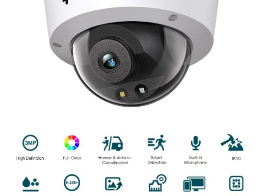 TP-LINK VIGI C230(2.8/4mm) VIGI 3MP Full-Color Dome Network Camera