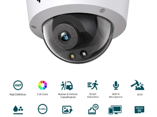 TP-LINK VIGI C240(2.8/4mm) VIGI 4MP Full-Color Dome Network Camera