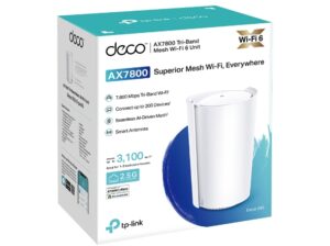 TP-LINK Deco X95(1-pack) AX7800 Tri-Band Mesh WiFi 6 System