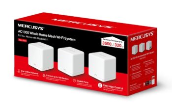 MERCUSYS Halo H30G(3-pack)AC1300 Whole Home Mesh Wi-Fi System