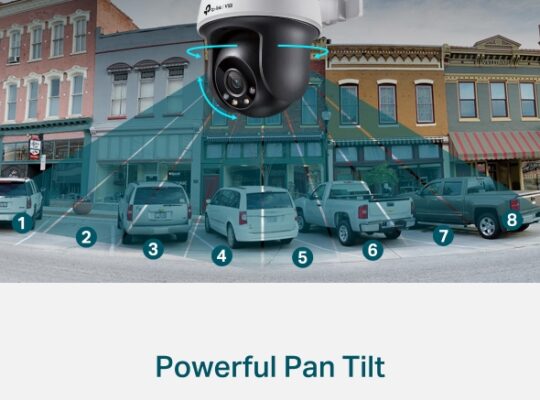 TP-LINK VIGI C540(4mm) VIGI 4MP Outdoor Full-Color Pan Tilt Network Camera