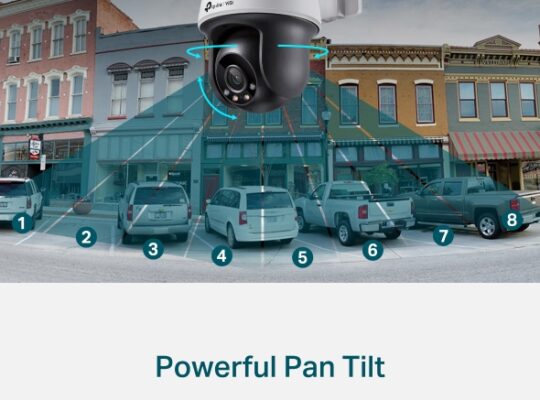 TP-LINK VIGI C540-W(4mm) VIGI 4MP Outdoor Full-Color Wi-Fi Pan Tilt Network Camera