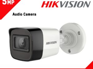 HIKVISION DS-2CE16H0T-ITFS(3.6mm) 5 MP Audio Fixed Mini Bullet Camera