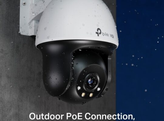 TP-LINK VIGI C540(4mm) VIGI 4MP Outdoor Full-Color Pan Tilt Network Camera