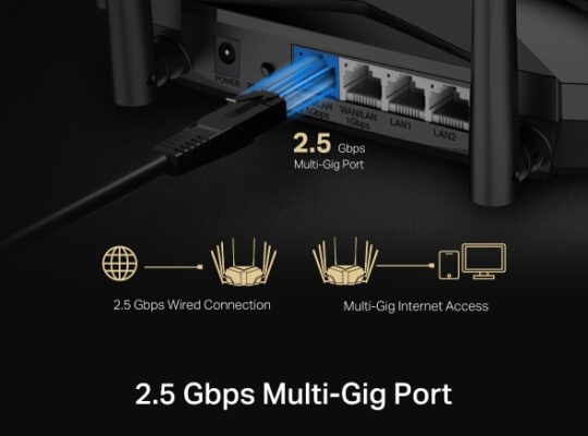 MERCUSYS MR90X AX6000 8-Stream Wi-Fi 6 Router