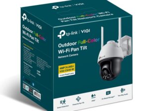 TP-LINK VIGI C540-W(4mm) VIGI 4MP Outdoor Full-Color Wi-Fi Pan Tilt Network Camera