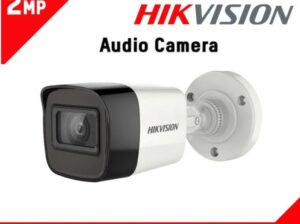 HIKVISION DS-2CE16D0T-ITPFS(3.6) 2 MP Audio Fixed Mini Bullet Camera