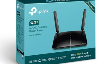 TP-LINK Archer MR600 4G+ Cat6 AC1200 Wireless Dual Band Gigabit Router