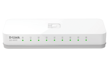 D-LINK DES-1008C 8Port 10/100Mbps Unmanaged Switch