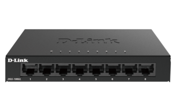 D-LINK DGS-108GL 8 Port Gigabit Metal Unmanaged Desktop Switch