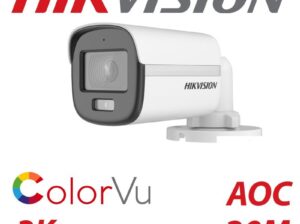 HIKVISION DS-2CE10KF0T-FS(3.6mm) 3K ColorVu Audio Fixed Mini Bullet Camera