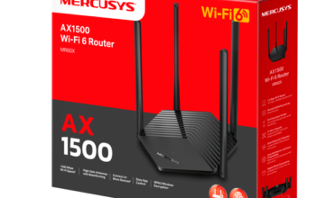 MERCUSYS MR60X AX1500 WiFi 6 Router