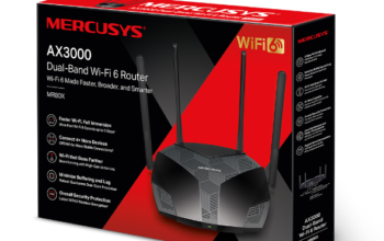 MERCUSYS MR80X AX3000 Dual-Band Wi-Fi 6 Router