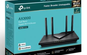 TP-LINK Archer AX55 AX3000 Dual Band Gigabit Wi-Fi 6 Router