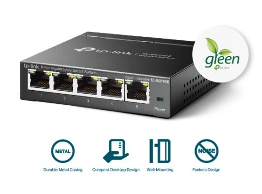 TP-LINK TL-SG105E 5-Port Gigabit Easy Smart Switch