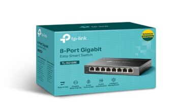 TP-LINK TL-SG108E 8-Port Gigabit Easy Smart Switch