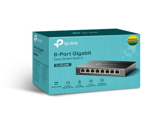 TP-LINK TL-SG108E 8-Port Gigabit Easy Smart Switch