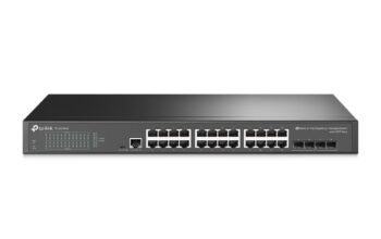 TP-LINK TL-SG3428 JetStream 24-Port Gigabit L2+ Managed Switch with 4 SFP Slots