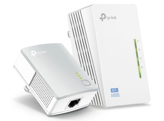 TP-LINK TL-WPA4220 KIT 300Mbps Wi-Fi Range Extender, AV600 Powerline Edition