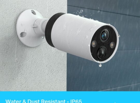 Tapo C420S1 Smart Wire-Free Security Camera System, 1-Camera System