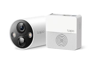 Tapo C420S1 Smart Wire-Free Security Camera System, 1-Camera System