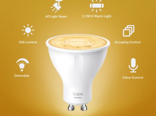 Tapo L610(2-Pack) Smart Wi-Fi Spotlight, Dimmable