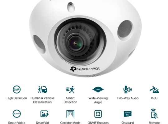 TP-LINK VIGI C230I Mini(2.8mm)3MP IR Mini Dome Network Camera