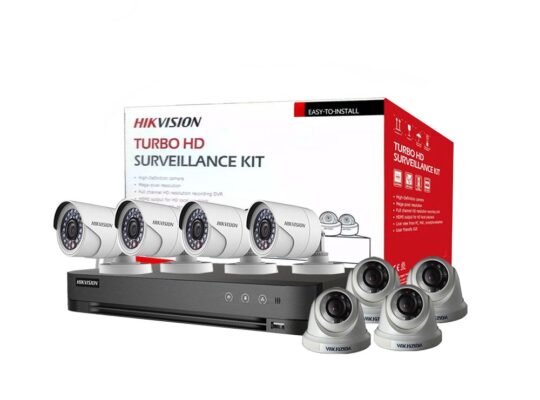 HIKVISION 8-Channel 2MP KIT (TVI-8CH4D4B-2MP-ECO)