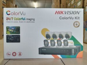 HIKVISION 2MP/ 8CH LITE COLORVU KIT (TVI-LITE-8CH4D4B-2MP-COLORVU)