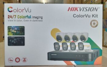 HIKVISION 2MP/ 8CH LITE COLORVU KIT (TVI-LITE-8CH4D4B-2MP-COLORVU)