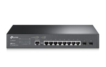 TP-LINK TL-SG3210 JetStream 8-Port Gigabit L2+ Managed Switch with 2 SFP Slots