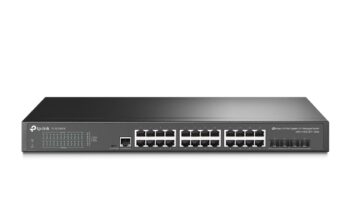 TP-LINK TL-SG3428X JetStream 24-Port Gigabit L2+ Managed Switch with 4 10GE SFP+ Slots