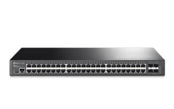 TP-LINK TL-SG3452 JetStream 48-Port Gigabit L2 Managed Switch with 4 SFP Slots