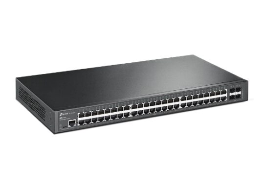 TP-LINK TL-SG3452 JetStream 48-Port Gigabit L2 Managed Switch with 4 SFP Slots