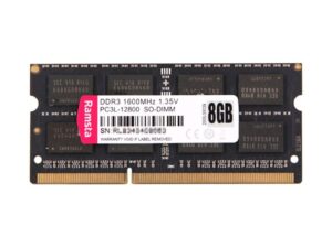 RAMSTA SO-DIMM DDR3 RAM 8GB 1600Mhz