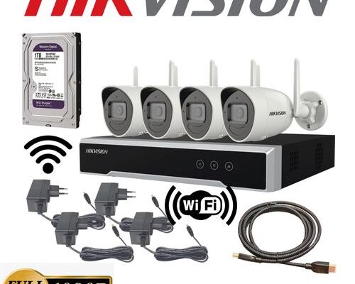 HIKVISION NK44W0H-1T(WD)(D) 4MP H.265 Bullet WiFi Kit