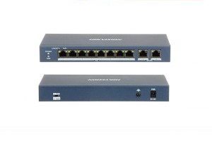 HIKVISION DS-3E0310P-E/M 8 Port Fast Ethernet Unmanaged POE Switch