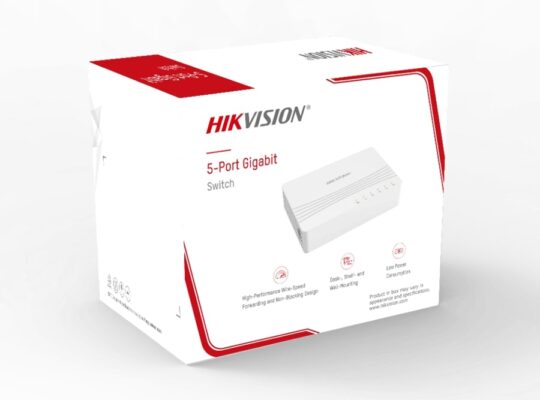 HIKVISION DS-3E0505D-E 5 Port Gigabit Unmanaged Desktop Switch