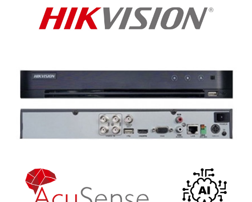 HIKVISION iDS-7204HQHI-M1/FA 4-ch 1080p 1U H.265 AcuSense DVR