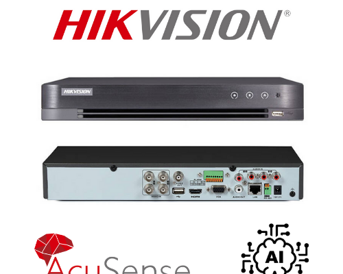 HIKVISION iDS-7204HUHI-M1/S(C) 4-ch 5 MP 1U H.265 AcuSense DVR