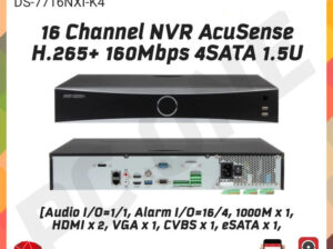 HIKVISION DS-7716NXI-K4 16-ch 1.5U K Series AcuSense 4K NVR